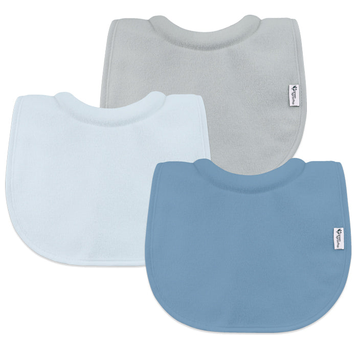 Stay Dry Milk Catcher Bibs (3 Pack) - Soft & Absorbent Baby Drool Bibs for Feeding & Teething - Perfect for Newborns, Infants & Toddlers at Home or On-the-Go