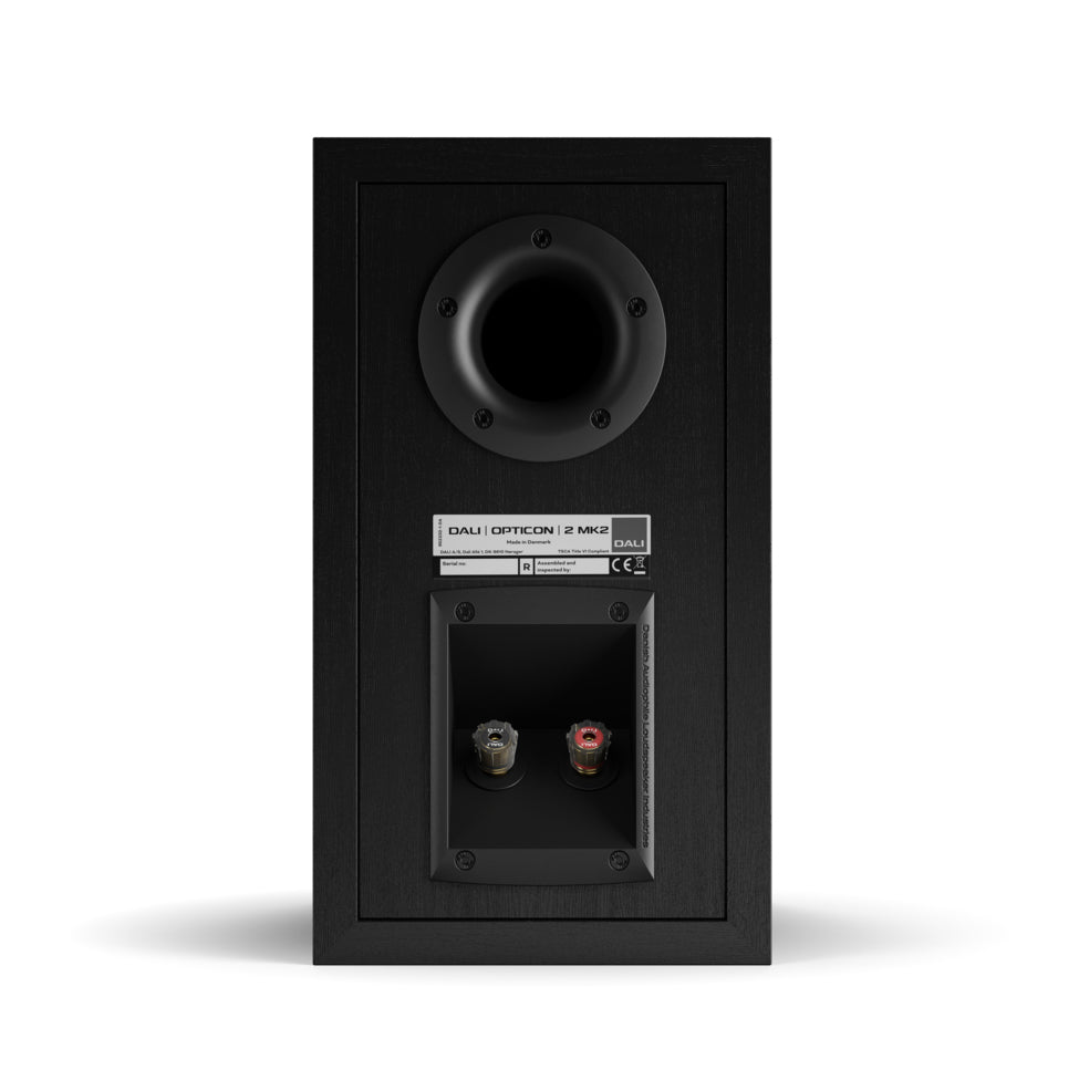 DALI Opticon 2 MK2 High-End Bookshelf Speakers (Pair) - Premium HiFi Sound for Home Theater, Music Listening & Audiophile Setup