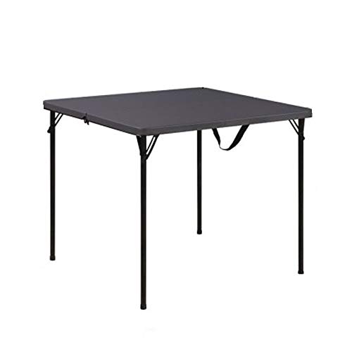 HUOQILIN Multi-Function Folding Table - Portable Square Table for Outdoor Camping, Picnic, Patio & Indoor Home Office, Dorm, Living Room (Gray)