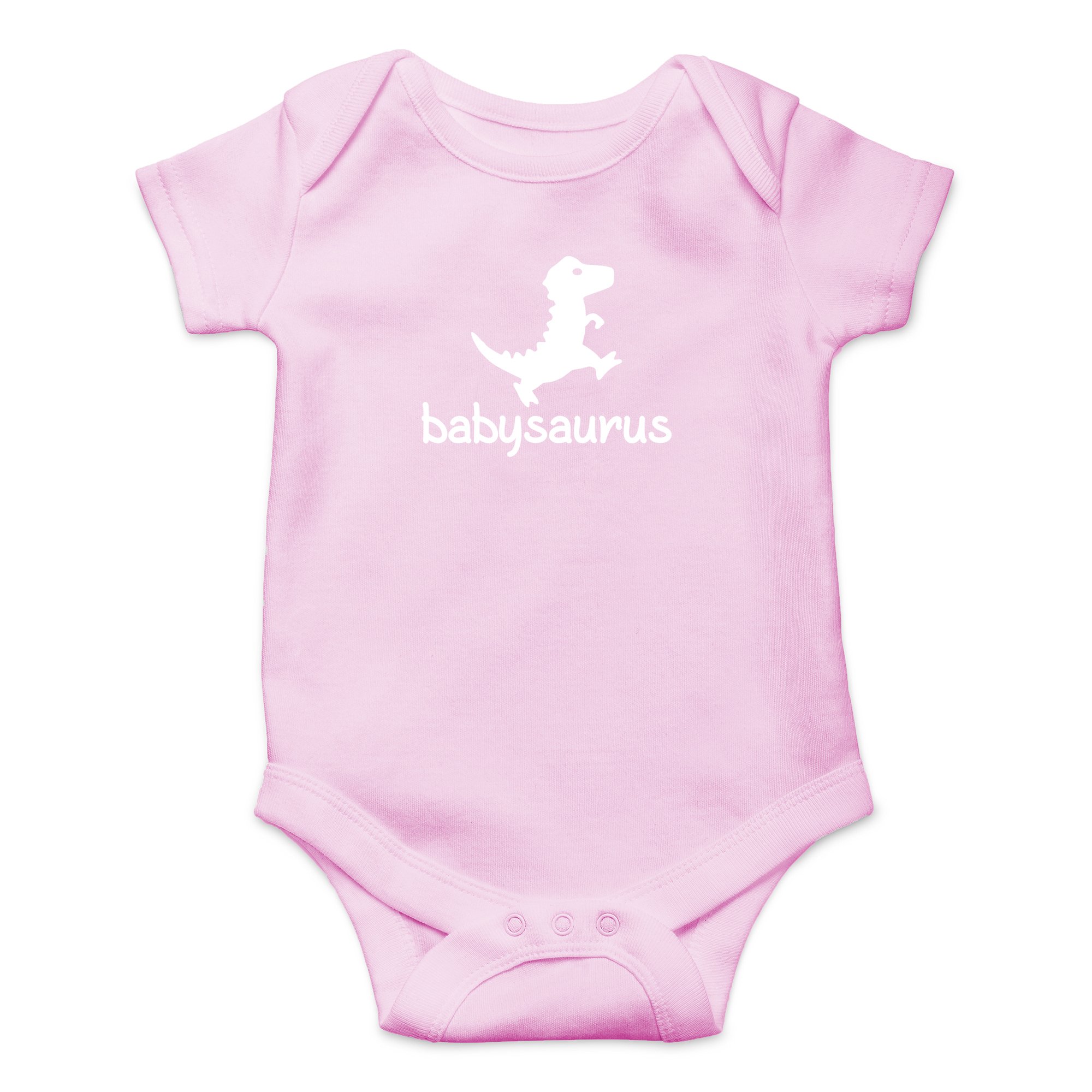 Crazy Bros Tees Babysaurus Baby Bodysuit - Cute Dinosaur Romper for Newborn Boys & Girls | Soft Unisex Infant Clothes for Playtime & Photo Shoots