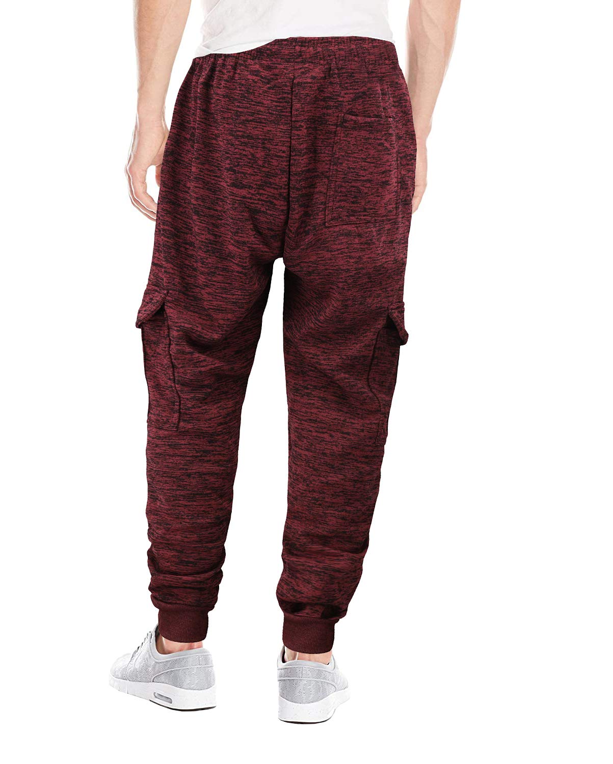 Vkwear Men's Slim Fit Jogger Pants - Breathable Athletic Sweatpants for Gym, Workout & Running | Casual Sportswear for Fitness & Lounge Wear