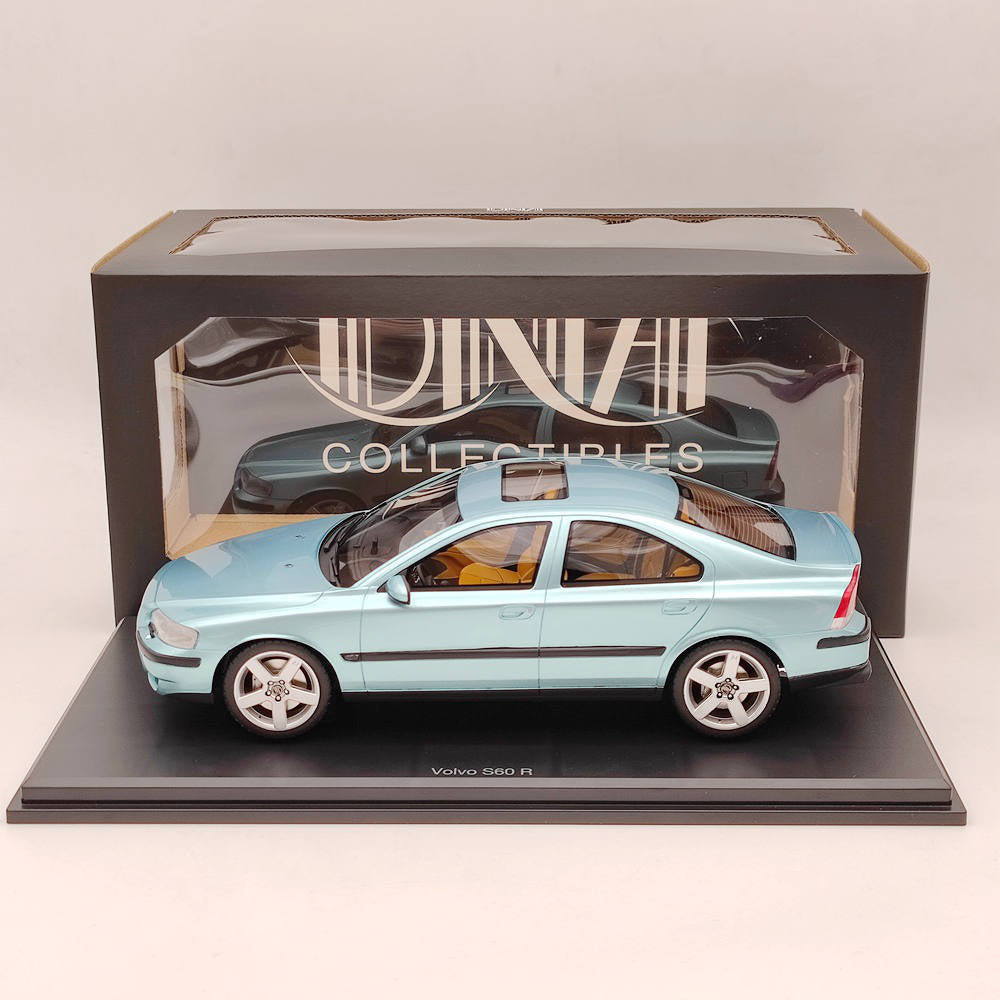 1/18 Scale Volvo S60 R 2003 Limited Edition Resin Model Car - DNA Collectibles DNA000104 - Green Diecast Toy for Collectors & Gift for Car Enthusiasts (Perfect for Display, Home Decor, and Car Model Collections)