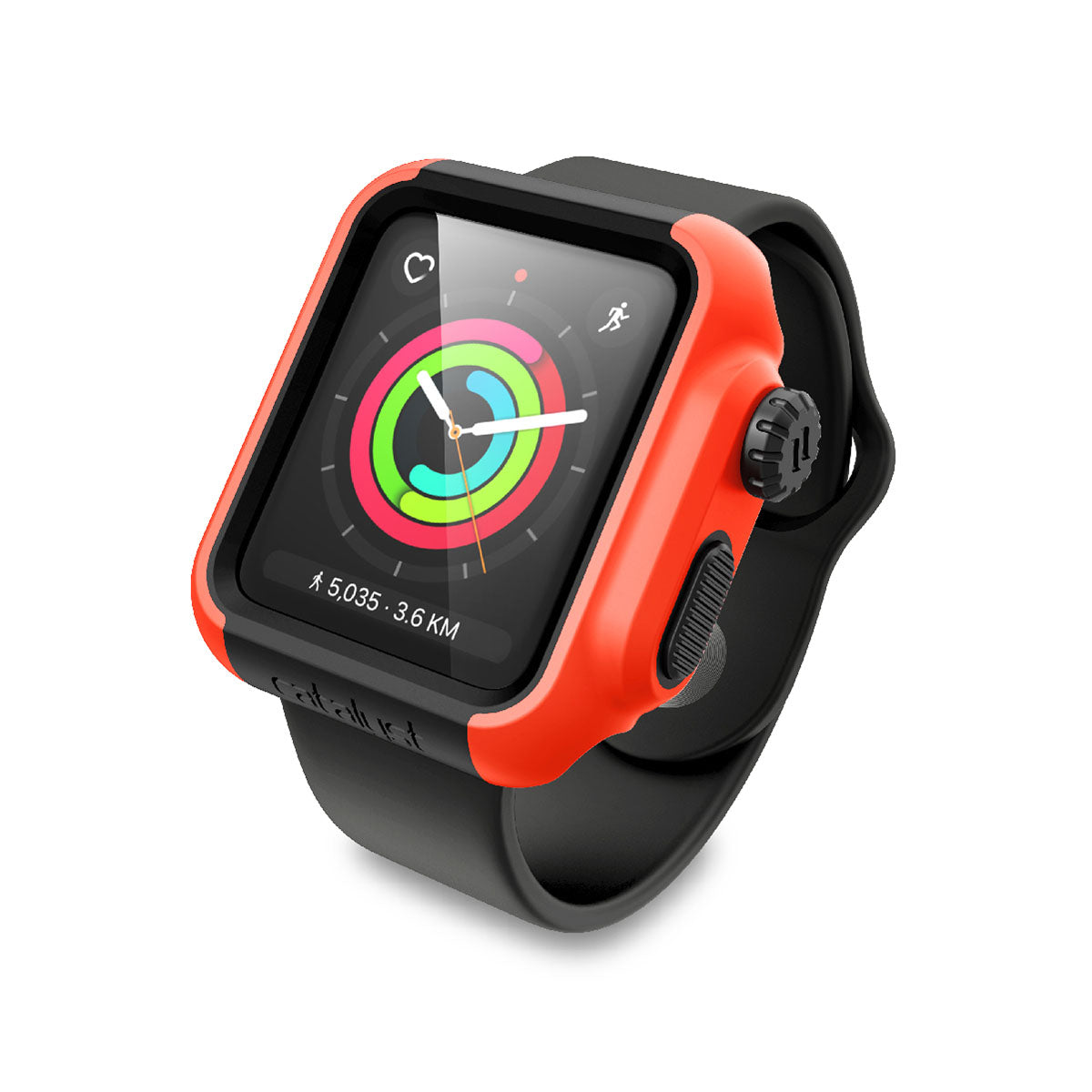 Durable 42mm Rugged Protective Case for Apple Watch Series 3 & 2 - Shockproof & Scratch-Resistant Cover for Outdoor Sports, Workouts & Active Lifestyle