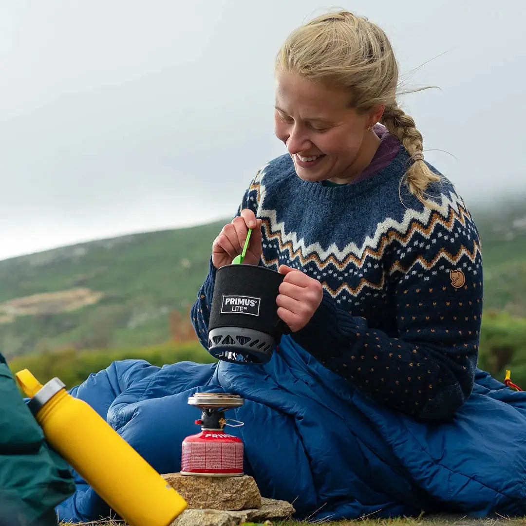 Primus Lite Gas Stove System - Compact & Lightweight Camping Stove for Backpacking, Hiking & Outdoor Adventures - Perfect for Cooking Meals On-The-Go