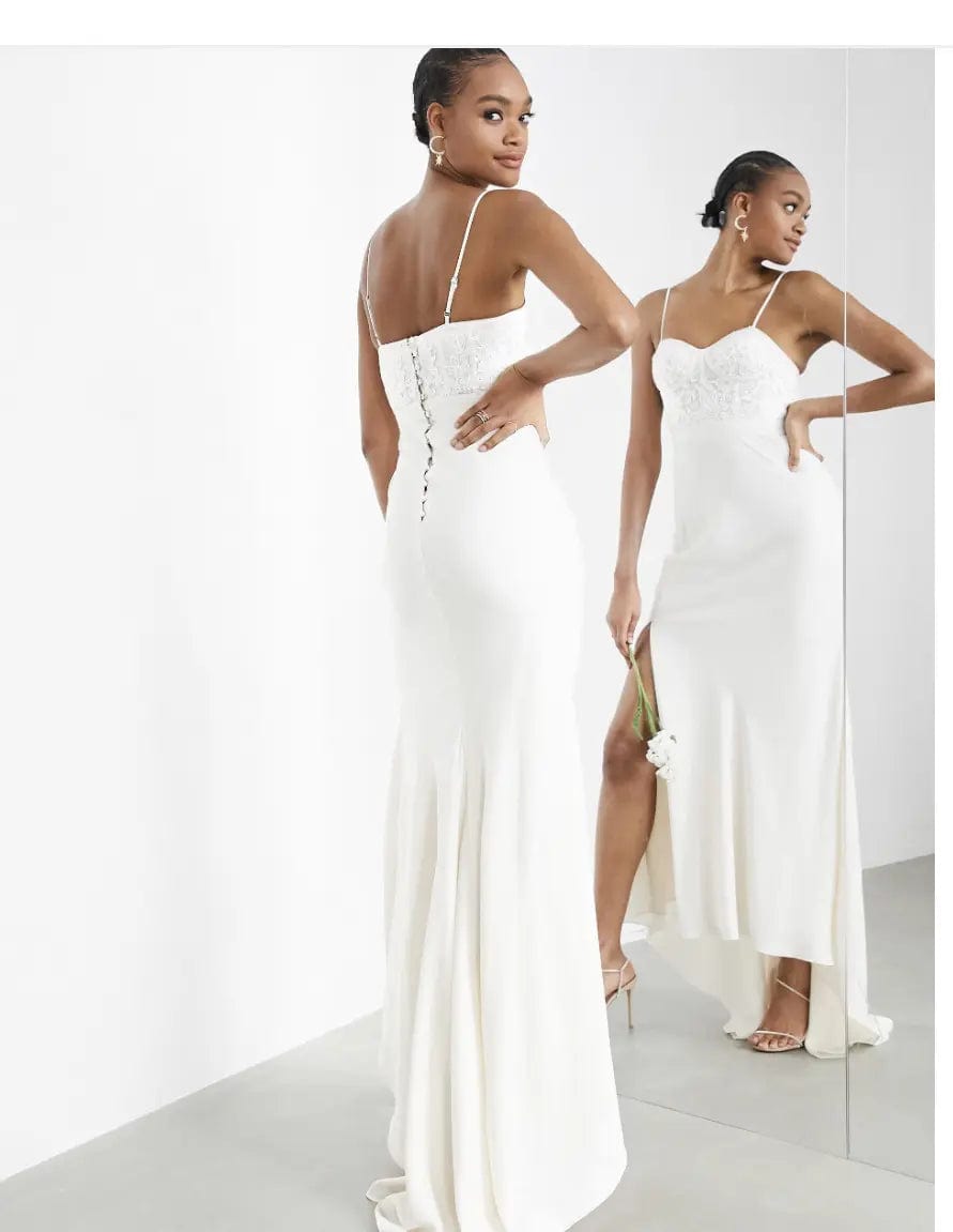 ASOS Scarlett Blush Women's Dress - Elegant Party & Evening Wear for Special Occasions