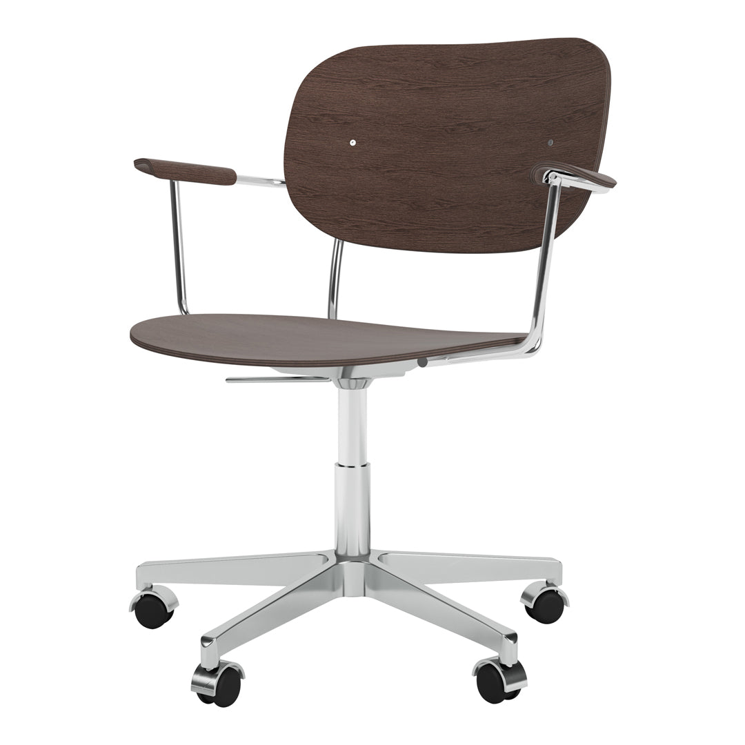 Ergonomic Office Armchair with Swivel Base & Smooth-Rolling Casters - Perfect for Home Offices, Conference Rooms & Workspaces