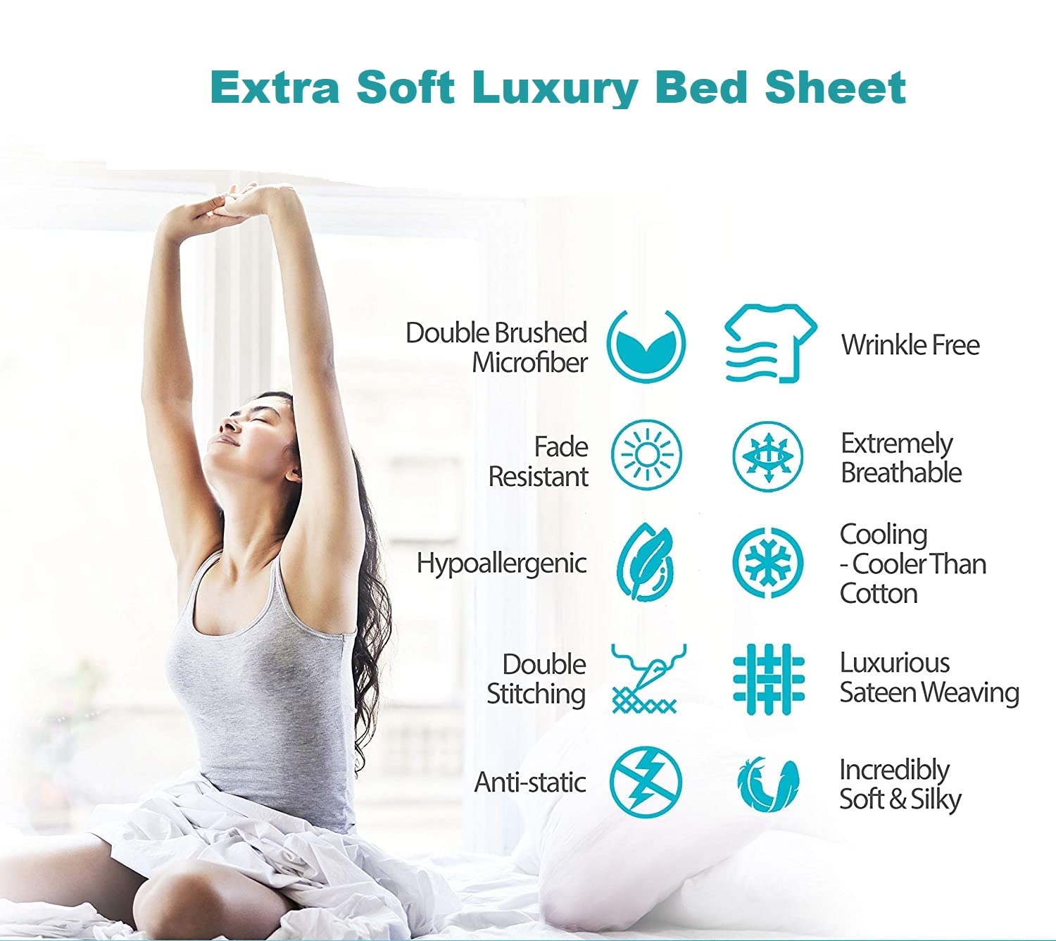 Premium Ultra-Soft Microfiber Twin XL Sheet Set - College Dorm Size Bedding - Deep Pocket Fitted Sheet & Double Brushed Fabric - Burgundy - Perfect for Dorms, Guest Rooms & Small Spaces