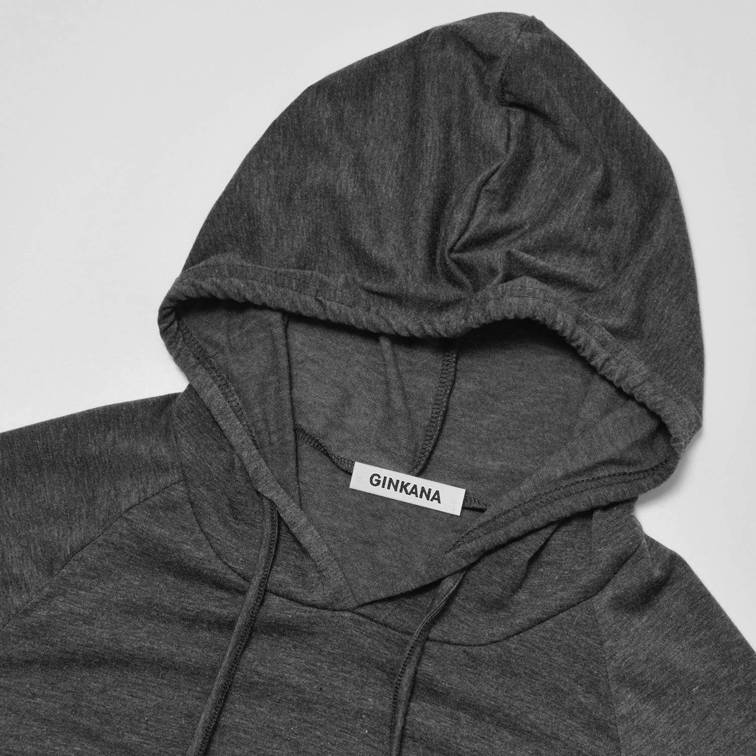 GINKANA Maternity Hoodie - Soft Long Sleeve Pregnancy Sweatshirt for Women | Comfortable Casual Maternity Top for Everyday Wear, Nursing & Pregnancy Clothes
