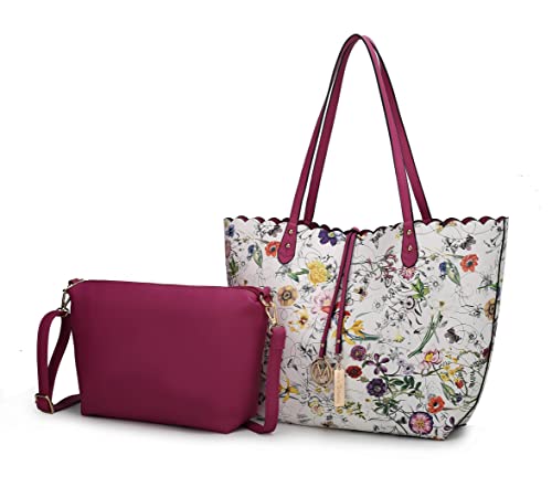 Danielle White Fuschia