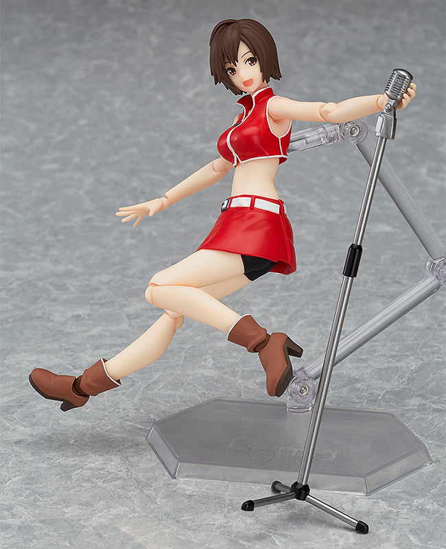 Figma #328 Meiko Vocaloid Action Figure - Collectible Anime Figure for Fans, Cosplay, and Display - Perfect for Anime Enthusiasts and Vocaloid Collectors