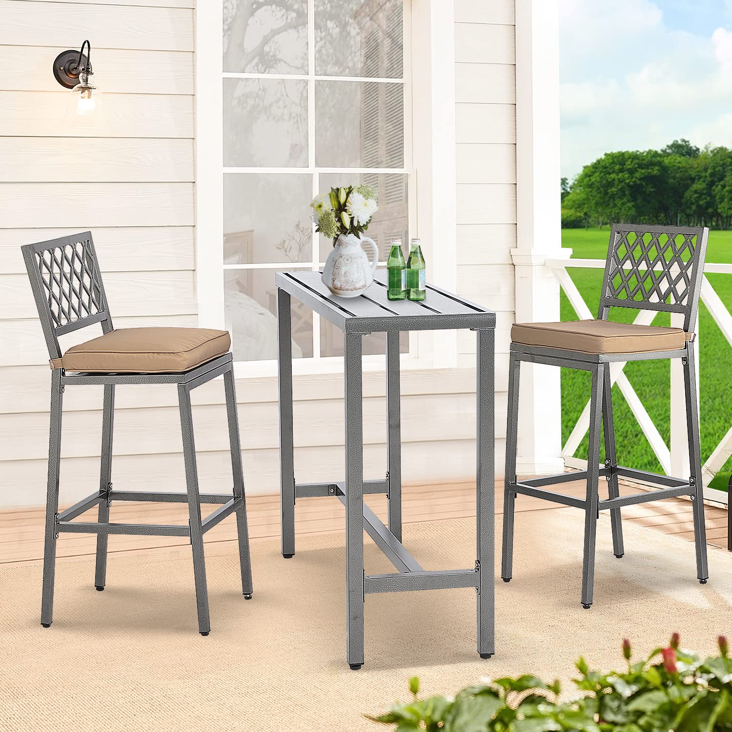 **Metal Bar Stools for Dining - 29