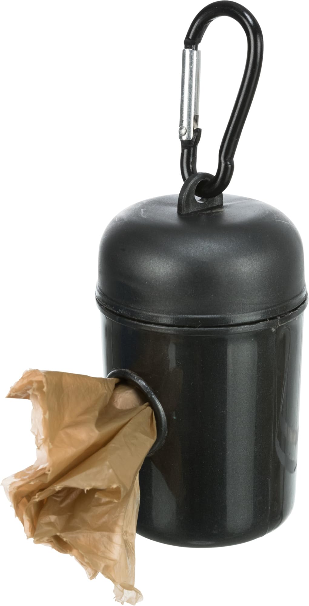 Trixie Dog Waste Pick Up Bag Dispenser with 2 Rolls of 20 Bags - Portable Poop Bags for Dogs, Leash Attachment, Eco-Friendly Pet Cleanup - Perfect for Walks, Parks & Travel