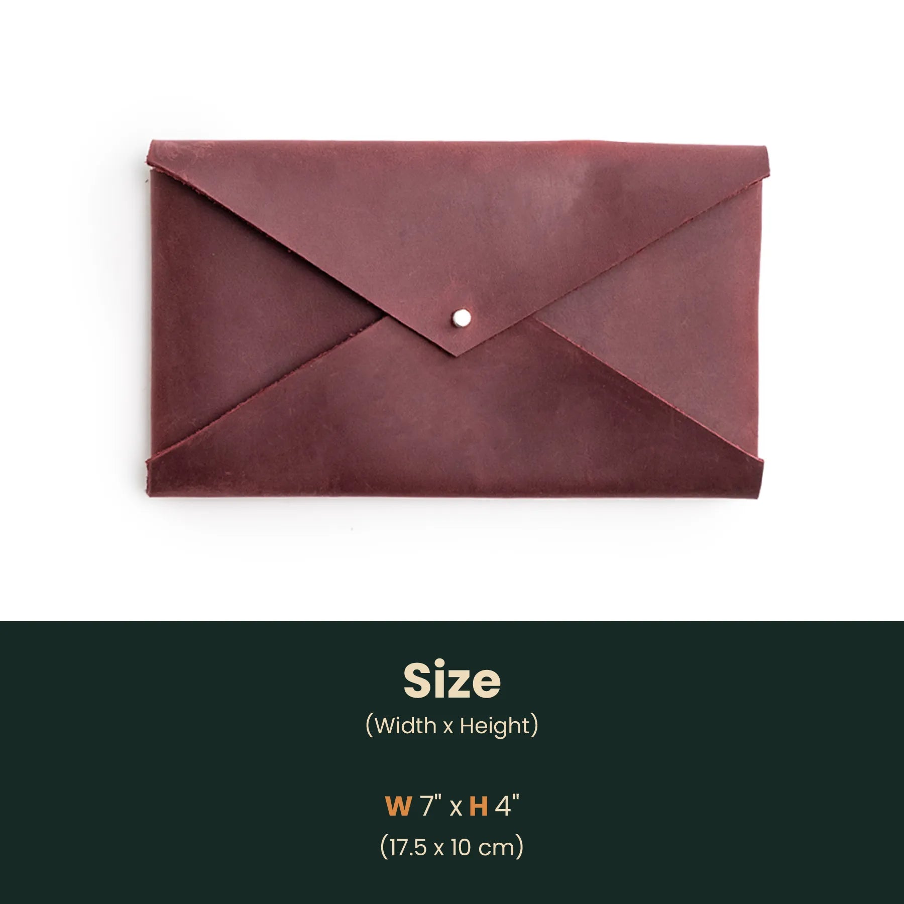 Genuine Leather Money Envelope - Premium RFID Blocking Wallet for Cash, Checks & Gift Cards - Perfect for Travel, Gifts & Secure Storage