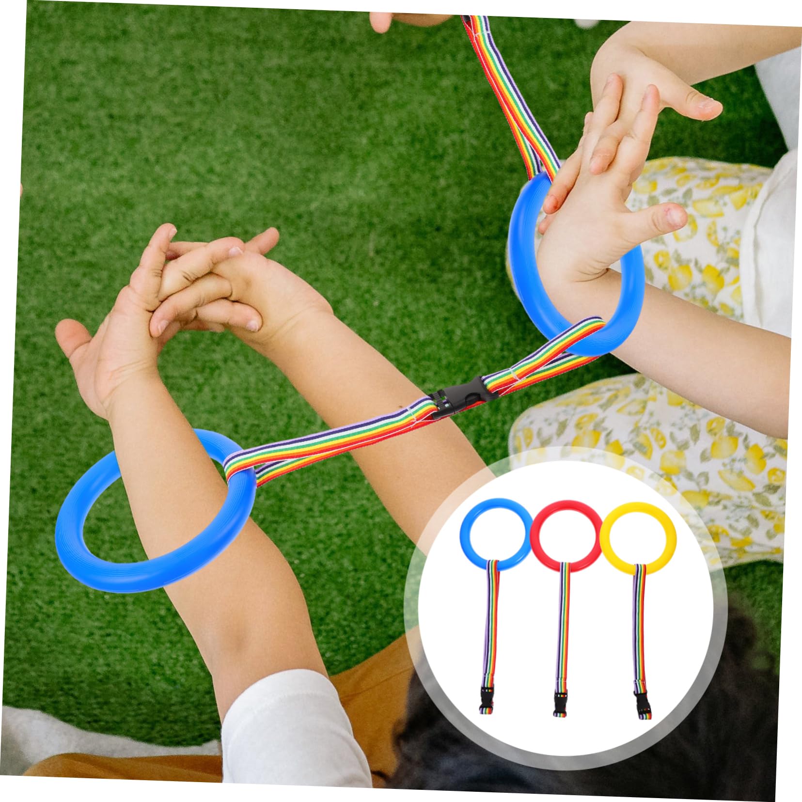 Hohopeti 3-Piece Detachable Safety Leash for Girls - Adjustable Walking Rope for Preschoolers & Toddlers - Perfect for Outdoor Play, Park Visits, and Crowded Places