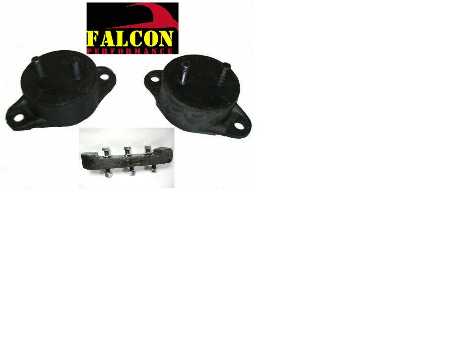 New Buick 1953-56 322ci Engine Motor Mounts (2) & Transmission Thrust Pad Mount - Compatible with Buick Roadmaster, Super & Century - Perfect for Classic Car Restoration & Engine Repair Projects