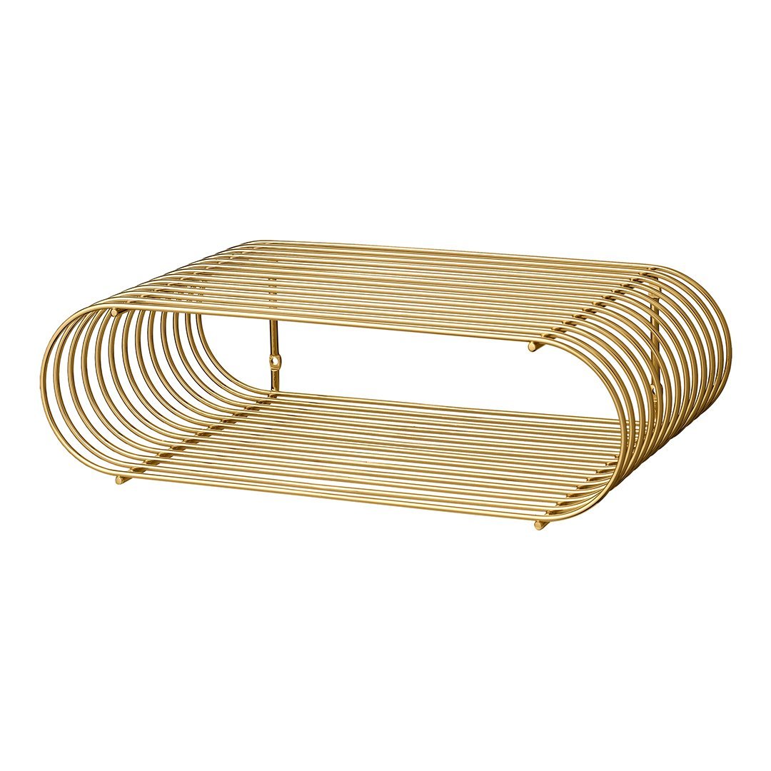 Curved Wall Shelf - Modern Floating Shelves for Home Decor, Bathroom & Kitchen Storage | Perfect for Displaying Books, Plants & Decorative Items