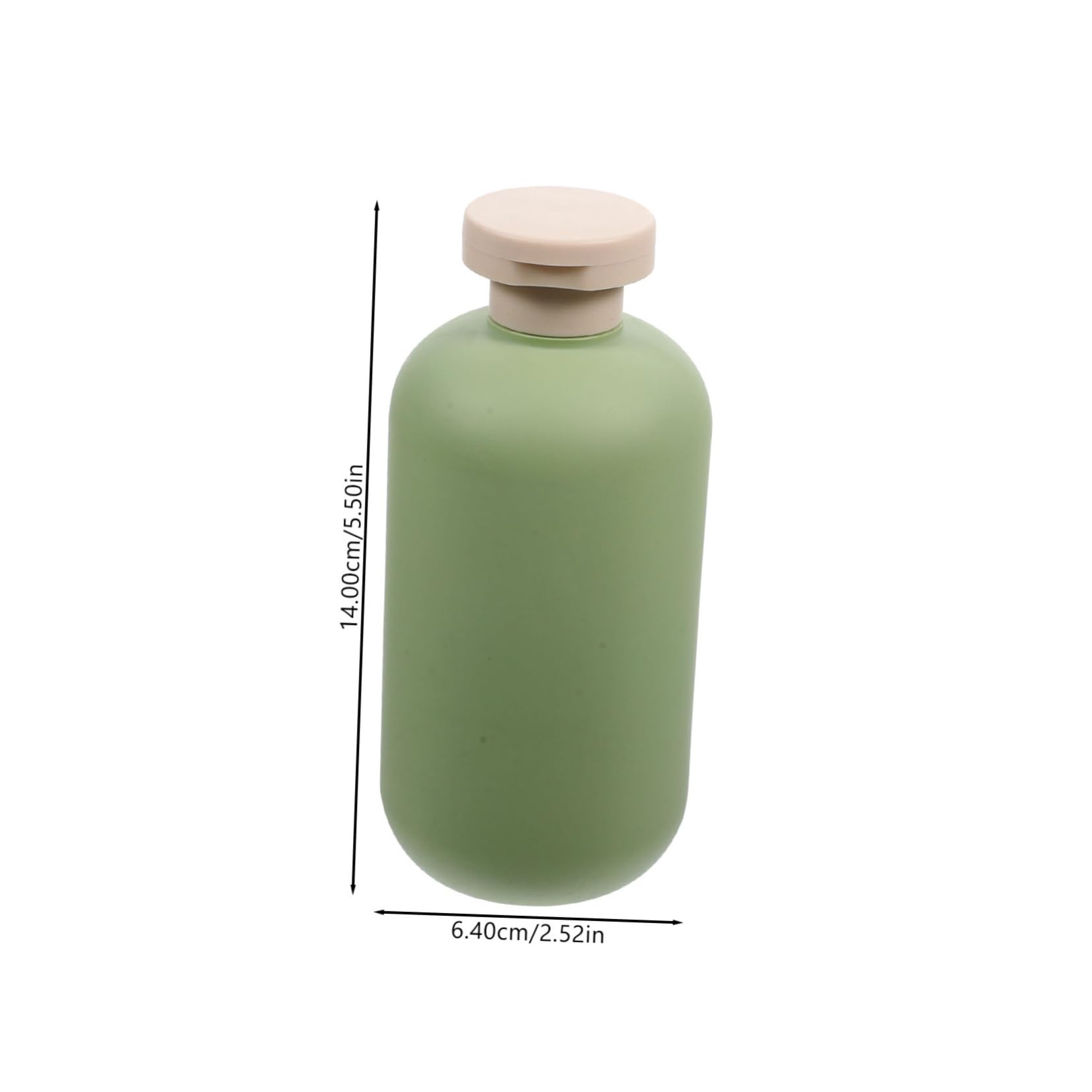 FRCOLOR 2 Pack 300ml Refillable Travel Bottles for Shampoo, Lotion & Toiletries - Leak Proof Squeeze Containers with Dispenser for Airplane, Gym & Vacation Essentials