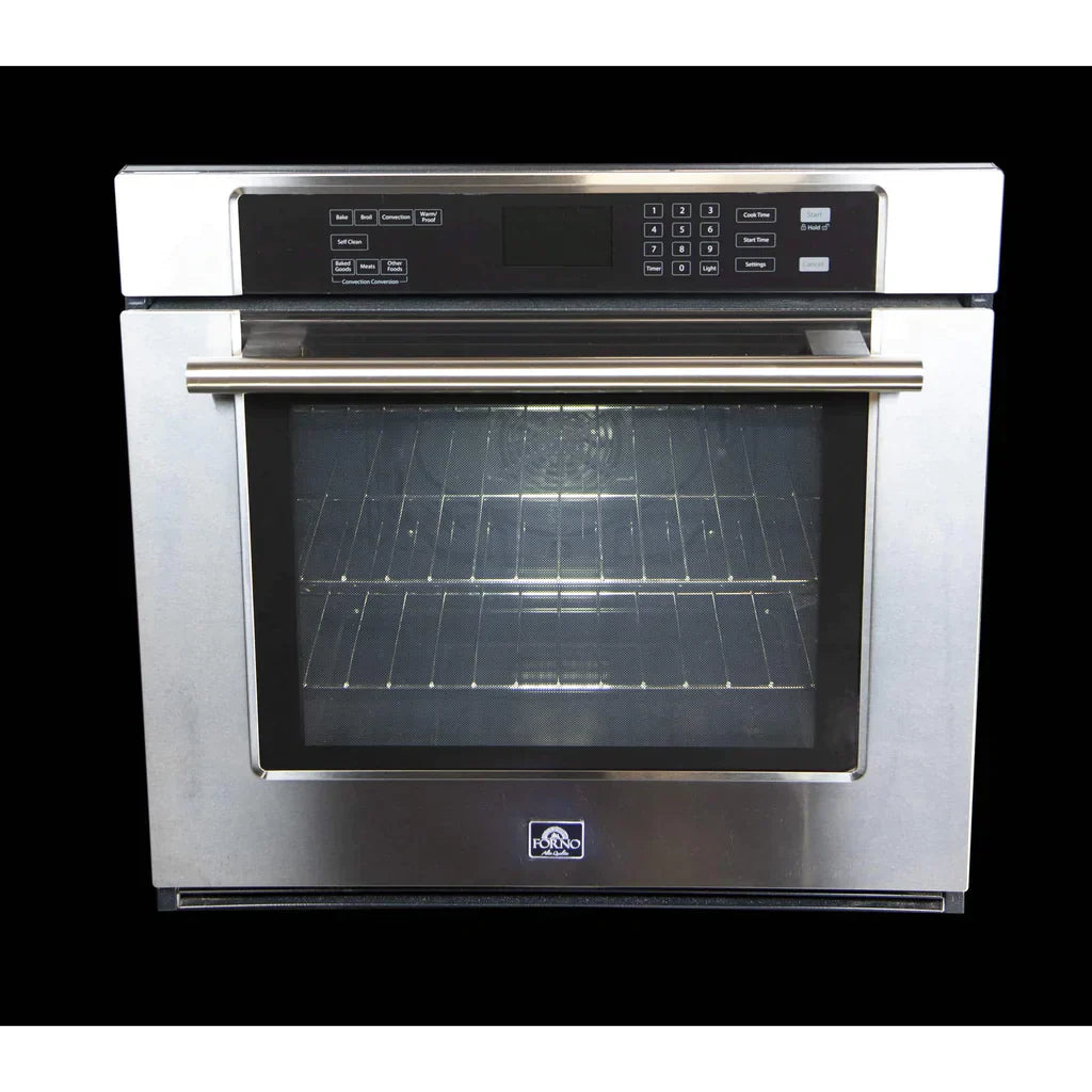Forno Villarosa 30 Inch Stainless Steel Convection Electric Wall Oven - FBOEL1358 - Perfect for Modern Kitchens & Baking Enthusiasts