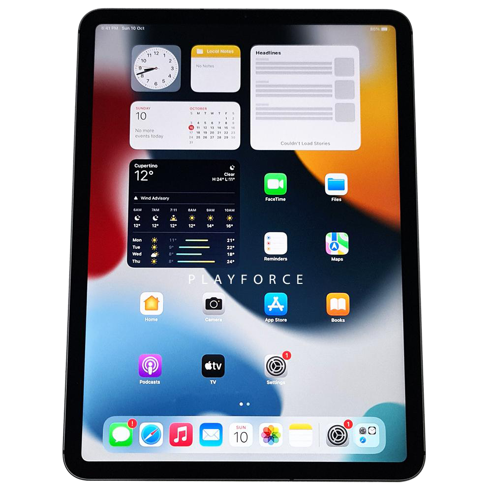 Apple iPad Pro 11-inch 1st Generation (256GB, Wi-Fi + Cellular, Space Gray) - Powerful Tablet for Work, Study & Entertainment