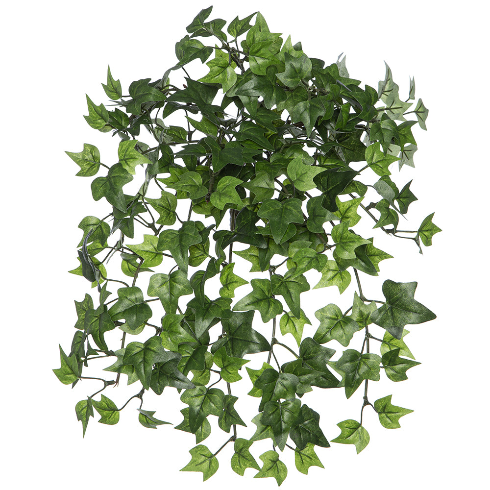 15 Pack Mini Ivy Leaf Silk Hanging Plants - Artificial Green Vine Decor for Home & Office - Perfect for Wall Decor, Shelf Styling, and Wedding Centerpieces (Set of 24)