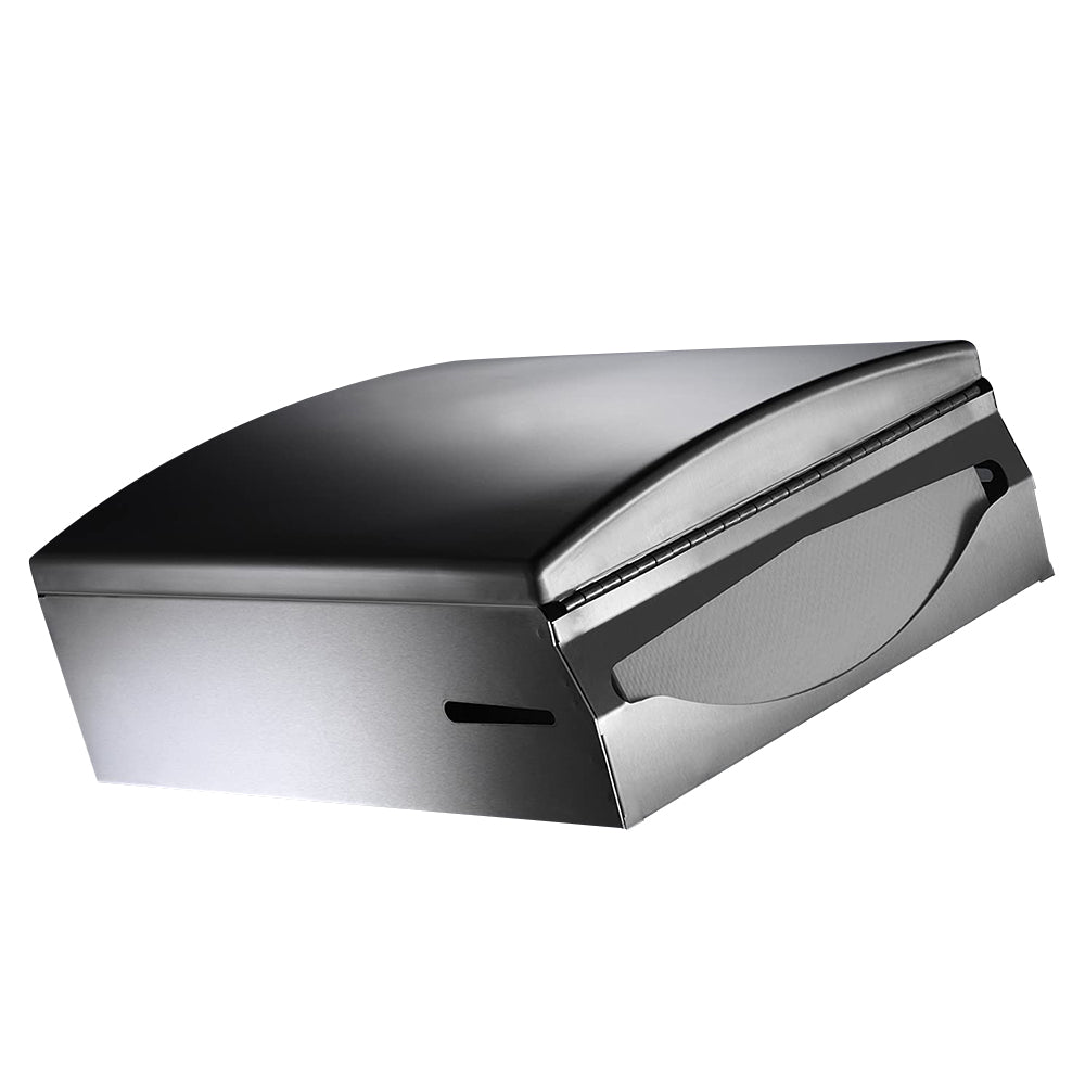ASI 0210 Traditional Paper Towel Dispenser - Surface Mounted Satin Finish for Restrooms, Kitchens & Commercial Use