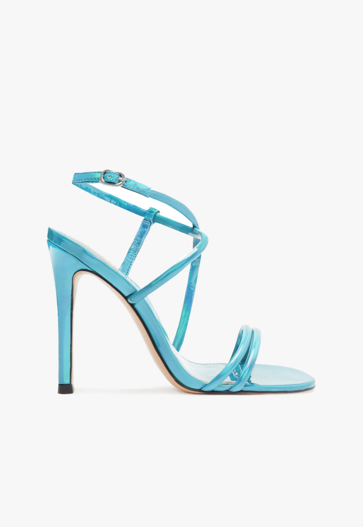 Aimee Women's Leather Sandals - Comfortable Strappy Summer Slide Sandals for Beach, Vacation & Casual Outings