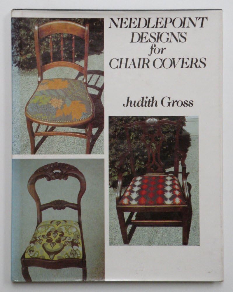 Elegant Needlepoint Designs for Chair Covers - Handcrafted Home Decor for Living Room & Dining Room