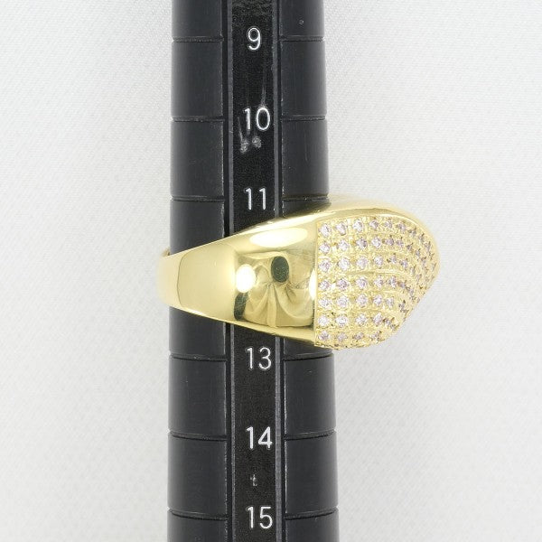 18K Yellow Gold Diamond Ring for Women - Elegant Wedding, Engagement & Anniversary Jewelry Gift - Perfect for Special Occasions & Everyday Luxury