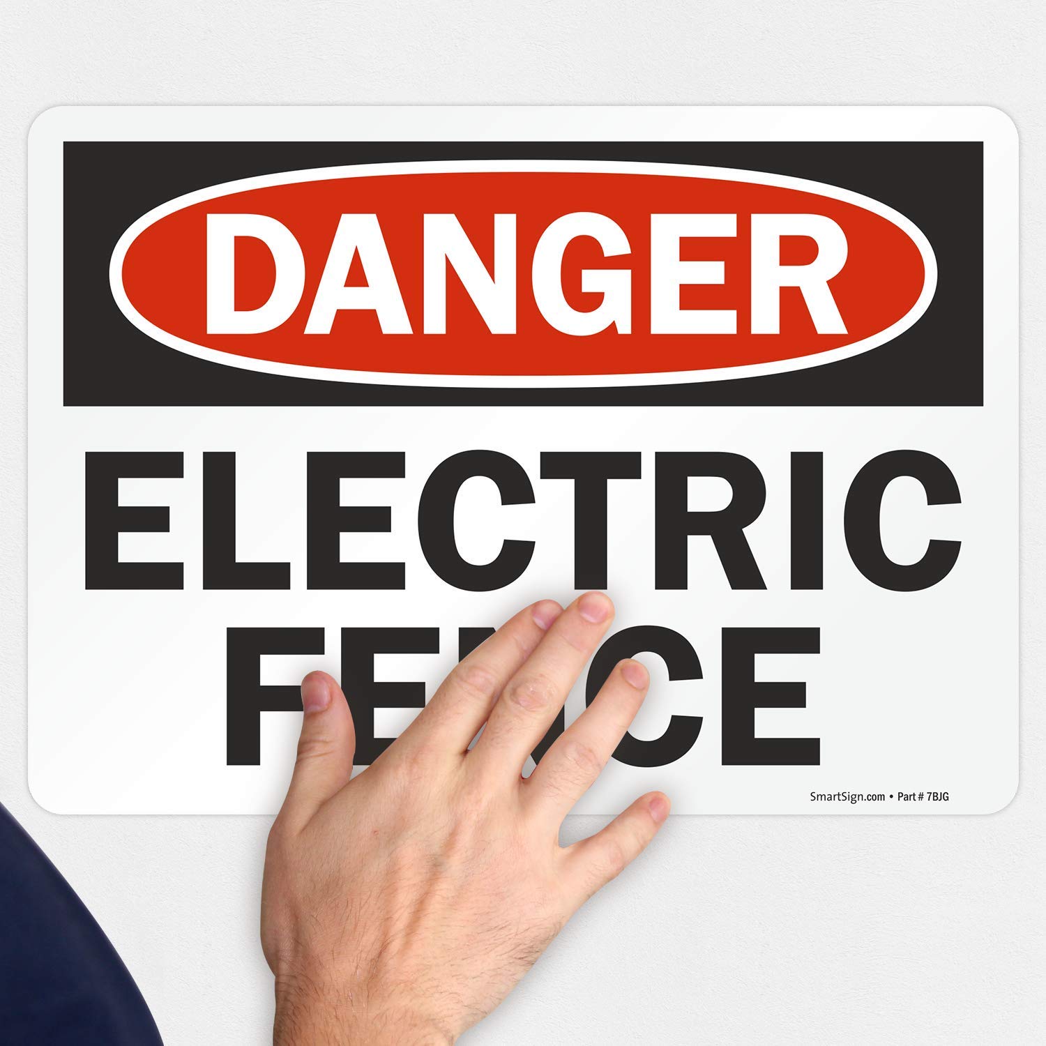 Danger - Electric Fence Warning Sign | 10