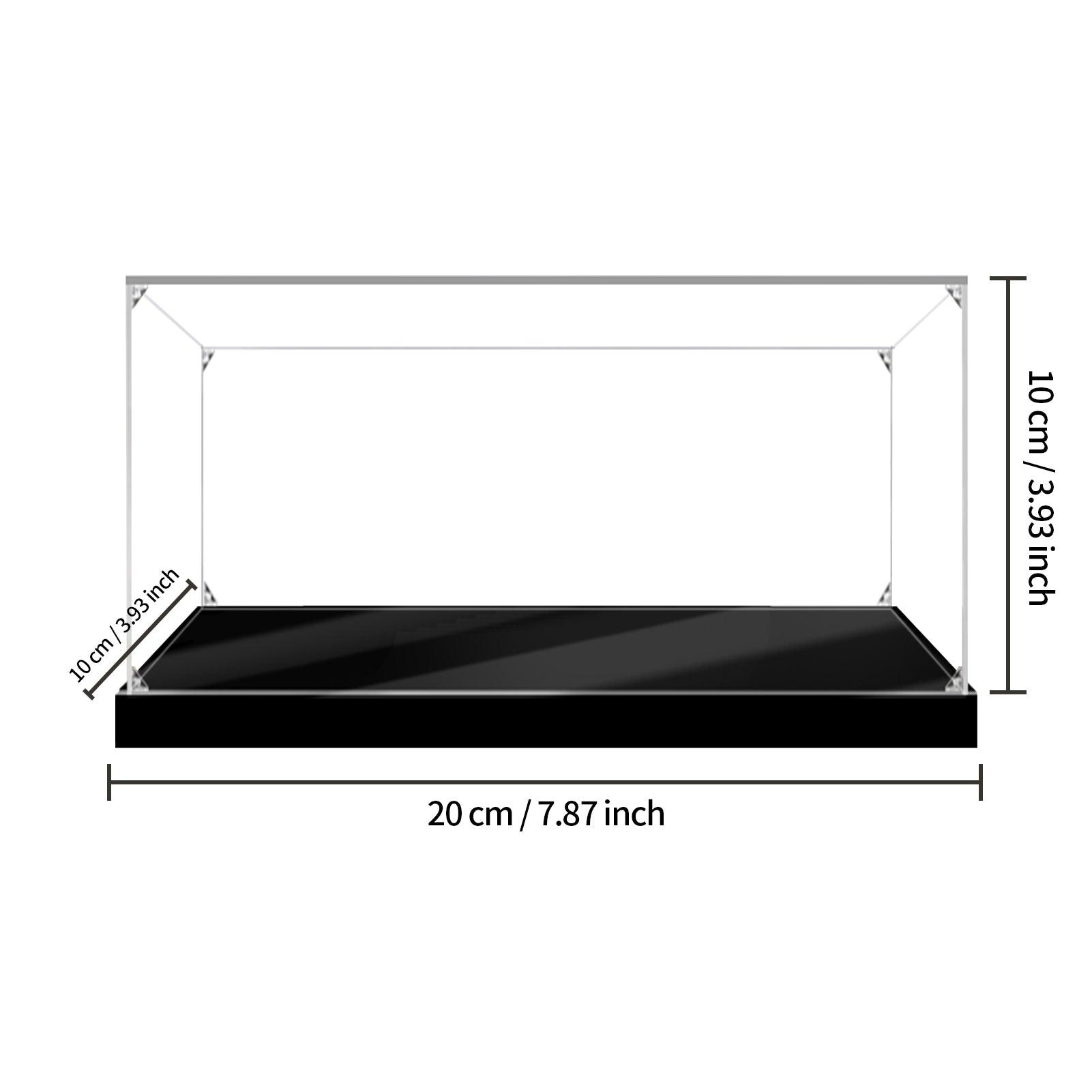 Premium LEGO Speed Champions Super Car Display Case - Clear Acrylic Showcase for Collectible Model Cars - Perfect for Home Decor, Office Display & Gift Giving