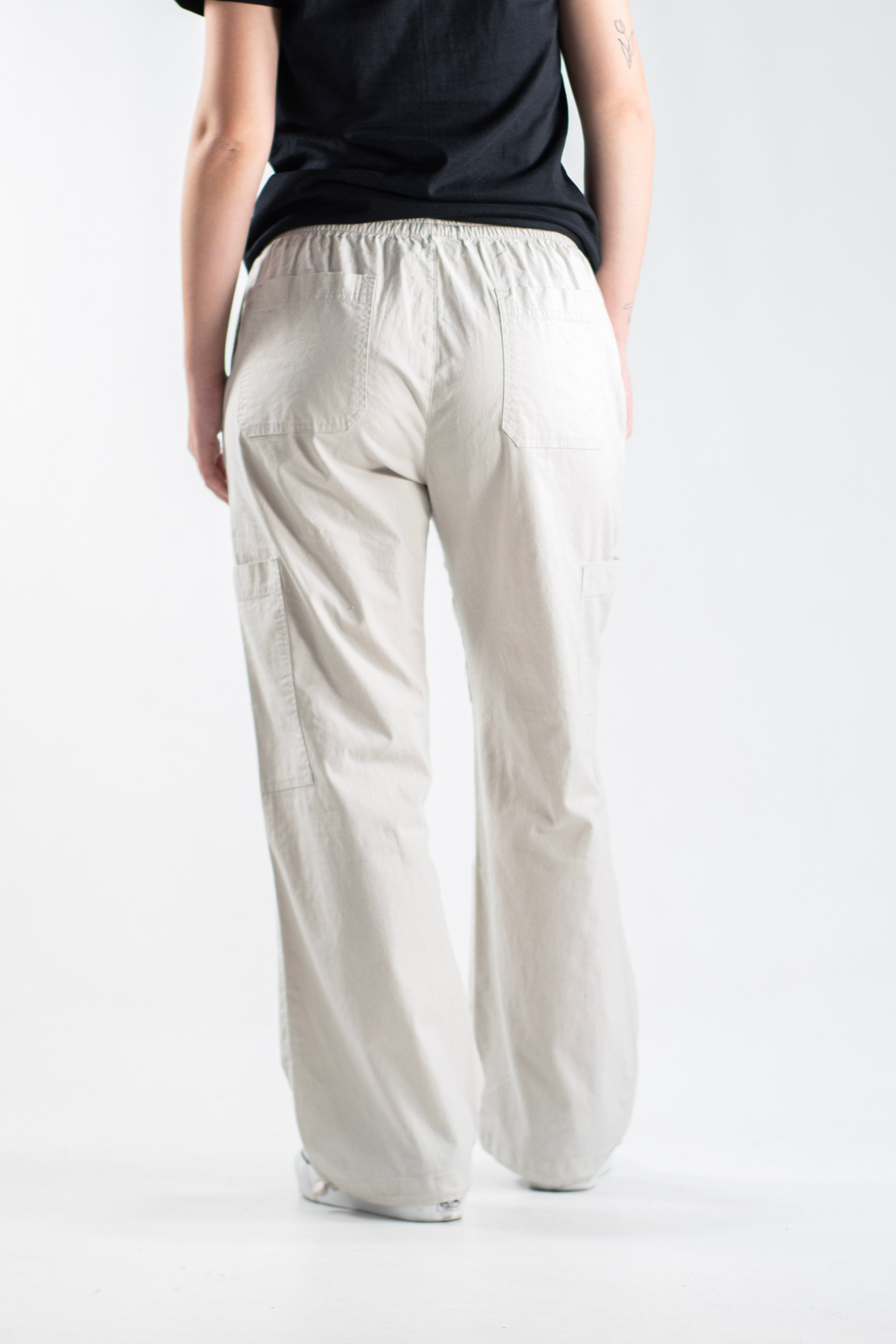 OCN M Oslo White Cargo Pants for Men - Stylish & Comfortable Outdoor Hiking & Casual Wear
