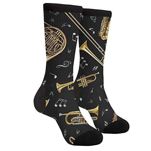 Trombone Music Note Black
