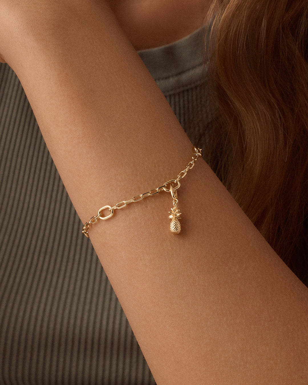 Pineapple Parker Charm - Cute & Trendy Jewelry for Women - Perfect for Everyday Wear, Gifts & Special Occasions