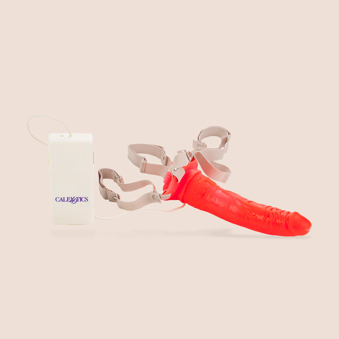 CalExotics Betty's Jelly Bumble Bee Strap-On Harness Kit - Ultra Soft Adjustable Adult Toy for Couples & Solo Play - Perfect for Roleplay, BDSM & LGBTQ+ Exploration
