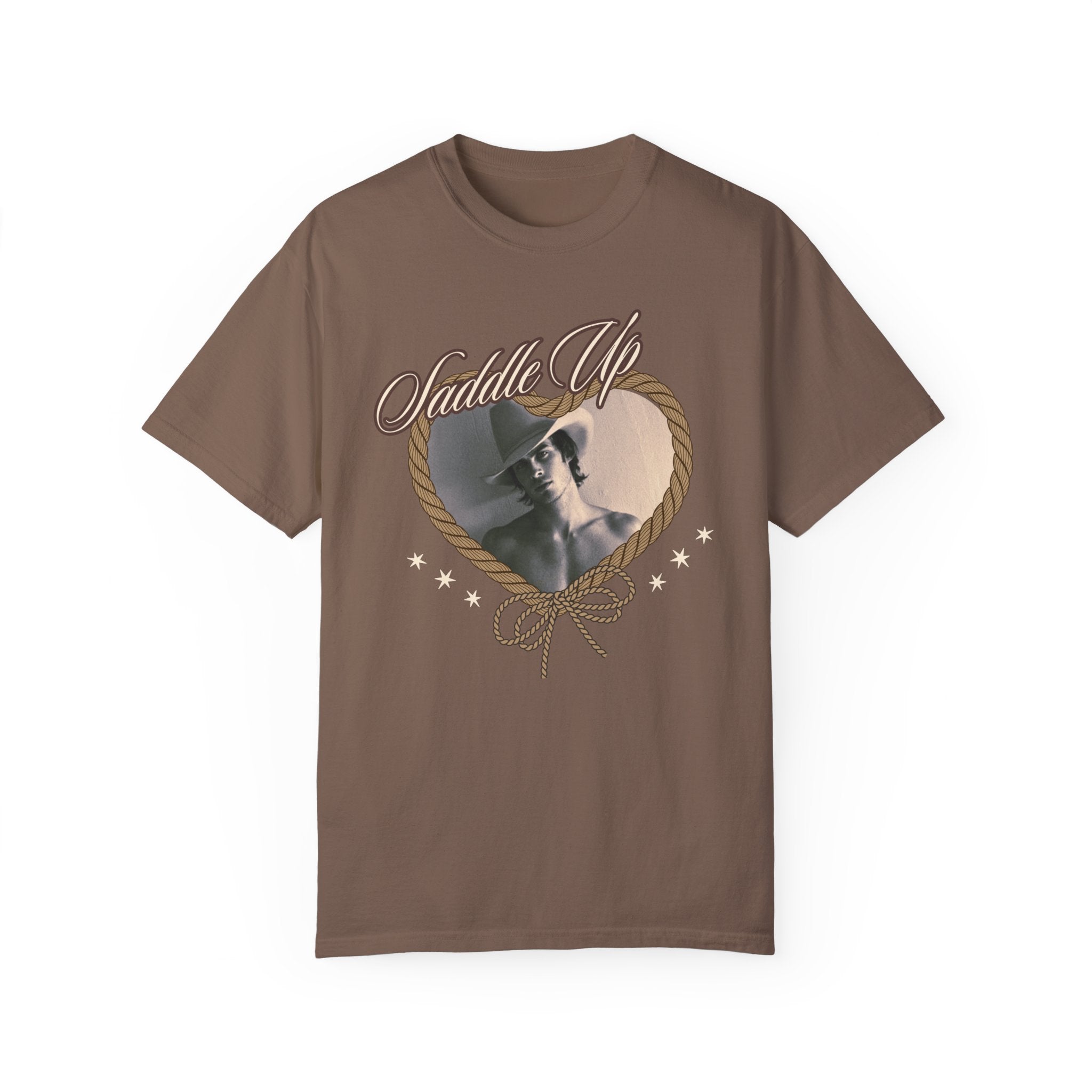 Riding & Western Style Saddle Up Graphic T-Shirt for Men & Women - Comfortable Cotton Tee for Horseback Riding, Rodeo & Cowboy Fashion