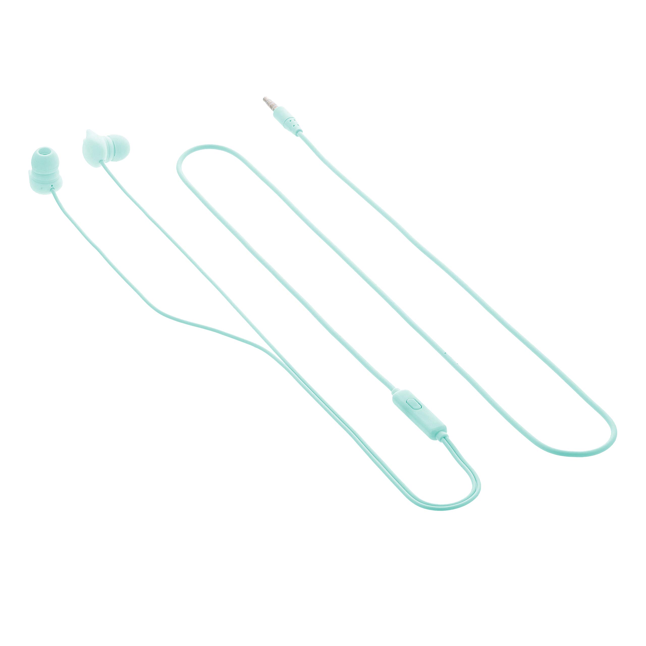 TELLUR Wireless Bluetooth Earbuds with Carrying Case - Macaron Blue Color, Noise Cancelling in-Ear Headphones for Gym, Running, Workout & Travel