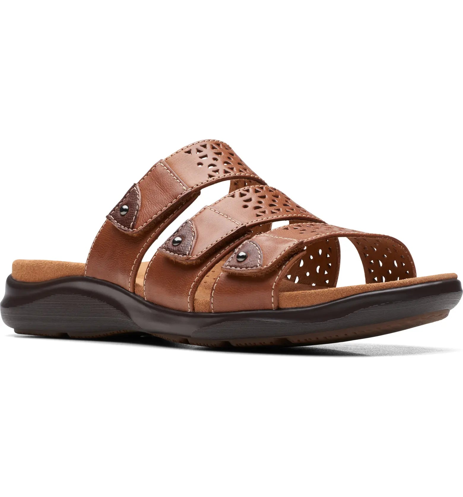 Clarks Kitly Walk 72147 Tan Leather Casual Shoes for Men - Comfortable Walking & Everyday Wear for Work, Travel & Outdoor Activities