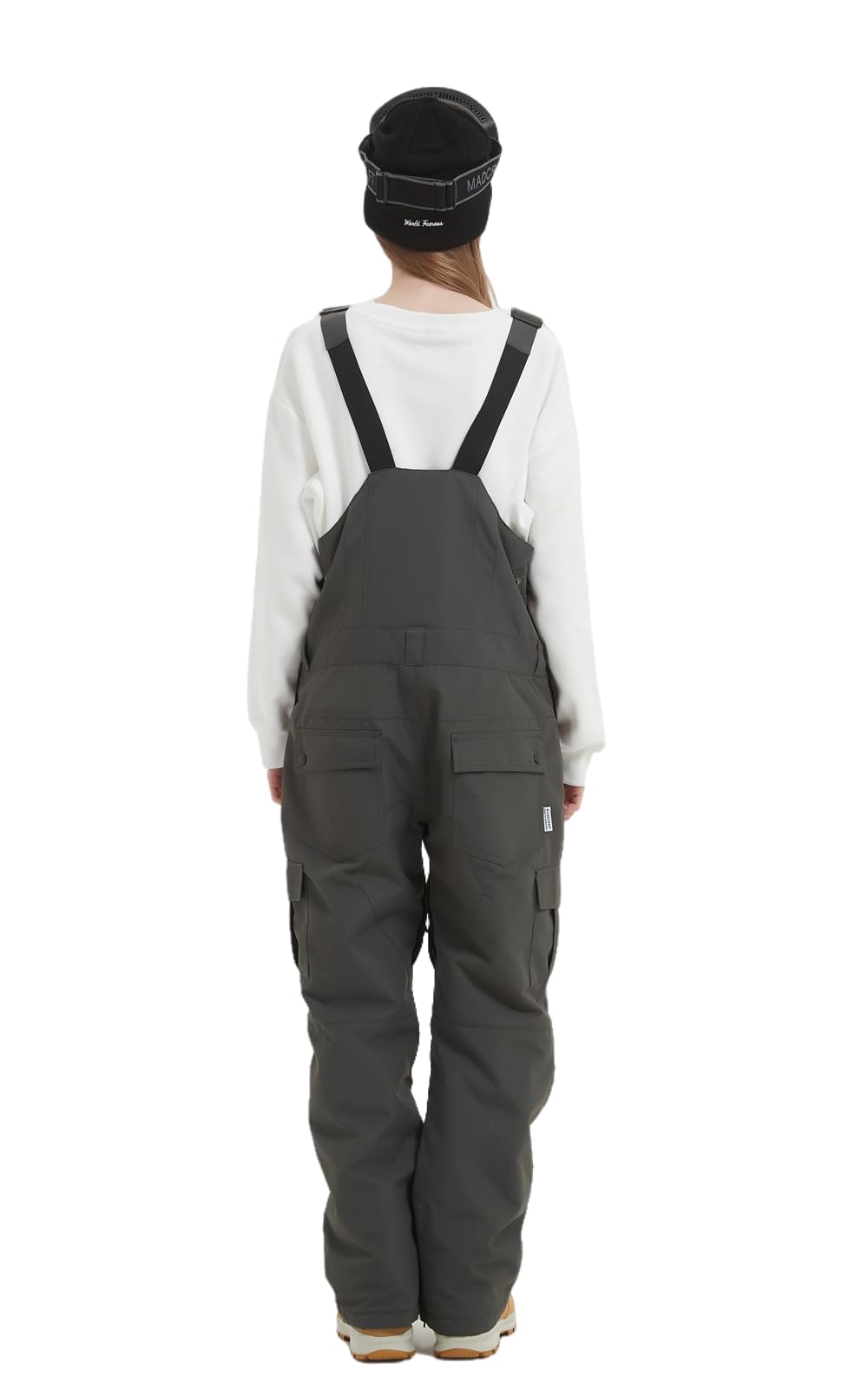 **Men's & Women's Waterproof Snow Bib Overalls - Adjustable Windproof Ski Pants with Insulation for Warmth | Ideal for Skiing, Snowboarding & Winter Outdoor Activities**