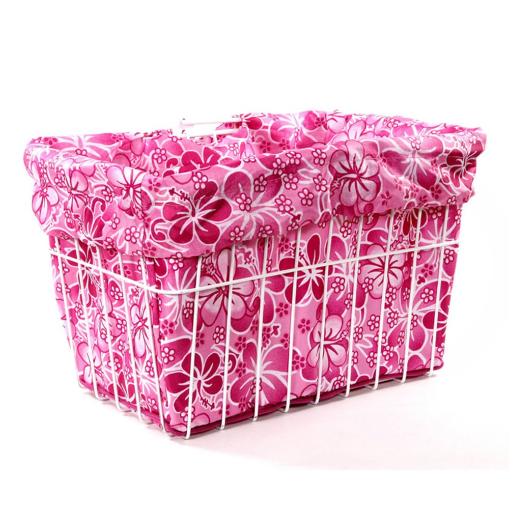 Cruiser Candy Bicycle Basket Liner - Waterproof & Stylish Bike Basket Pad for Beach Cruisers - Perfect for Groceries, Picnics & Daily Commutes