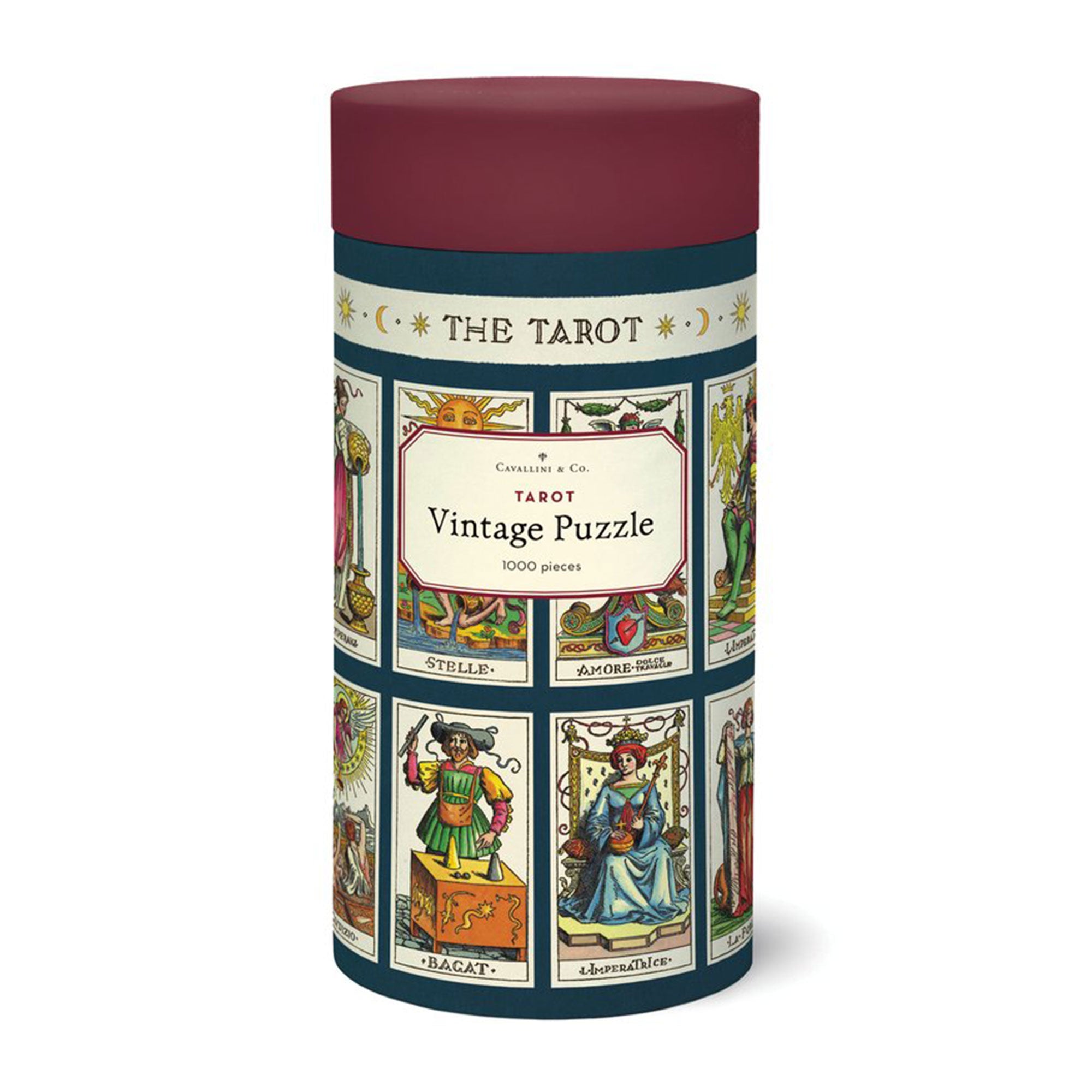 1,000-Piece Vintage Tarot Puzzle - Challenging Jigsaw Puzzle for Adults, Perfect for Relaxation & Home Decor | Unique Gift Idea for Puzzle Lovers & Tarot Enthusiasts