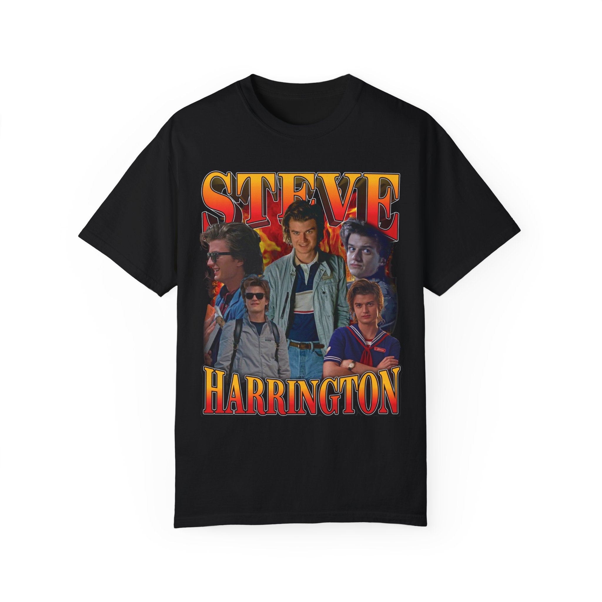Steve Harrington 90s Vintage T-Shirt - Stranger Things Retro Graphic Tee for Men & Women - Perfect for Cosplay, Halloween & 80s Nostalgia Fans