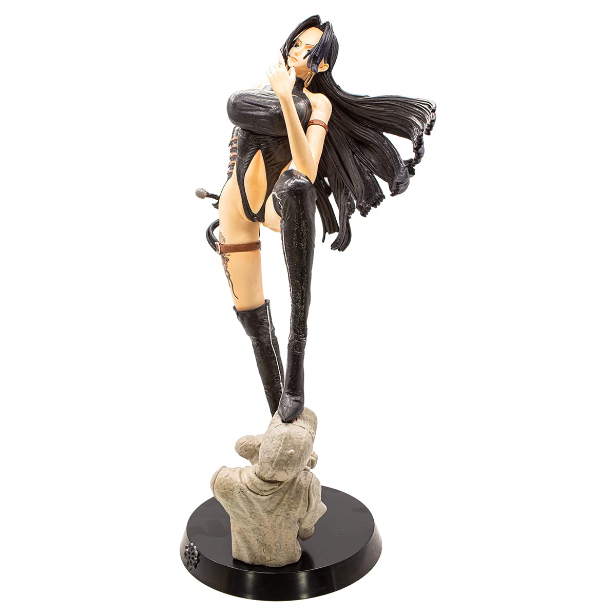 Anime Boa Hancock Statue - Elegant Sexy Pose One Piece Figure for Desk Display, Collectible Gift for Anime Fans - Perfect for Home Office Decor & Anime Collections