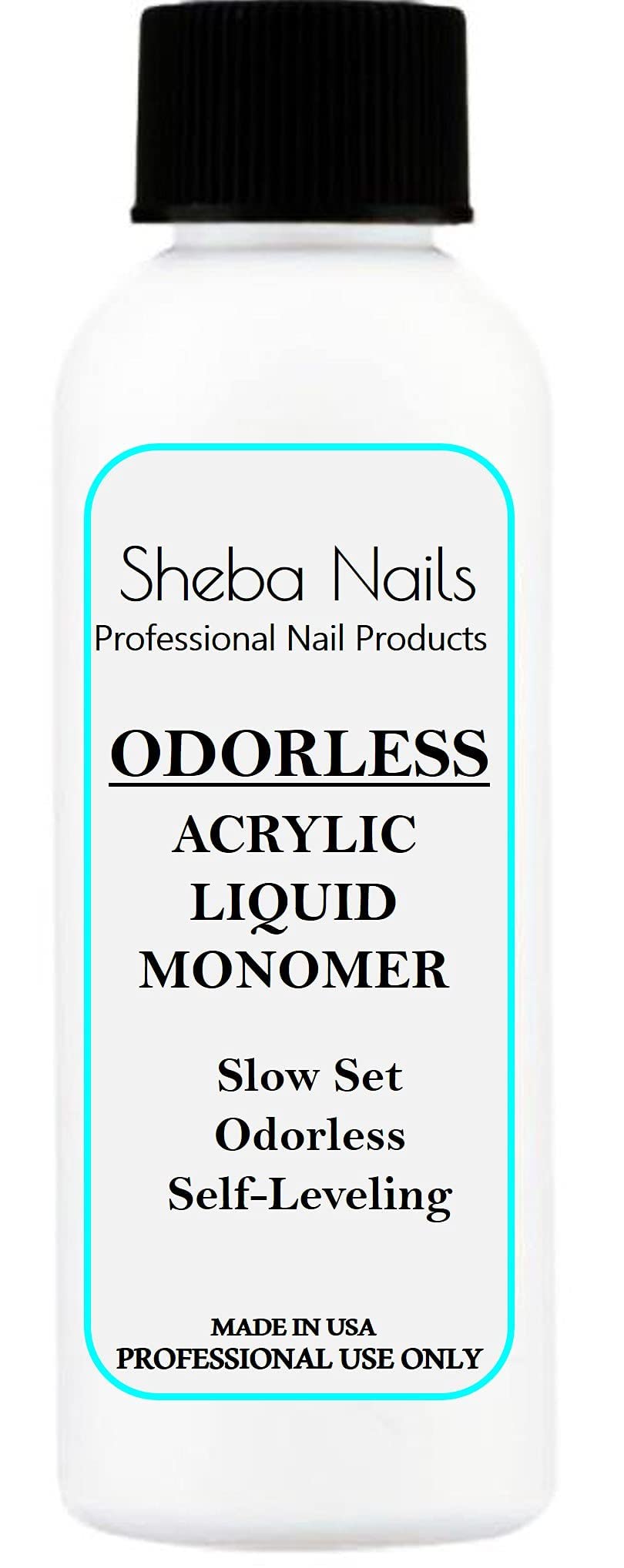 SHEBA NAILS Professional Odorless Acrylic Nail Kit for State Board Exams - Complete Basic Set for Salon & Home Manicures