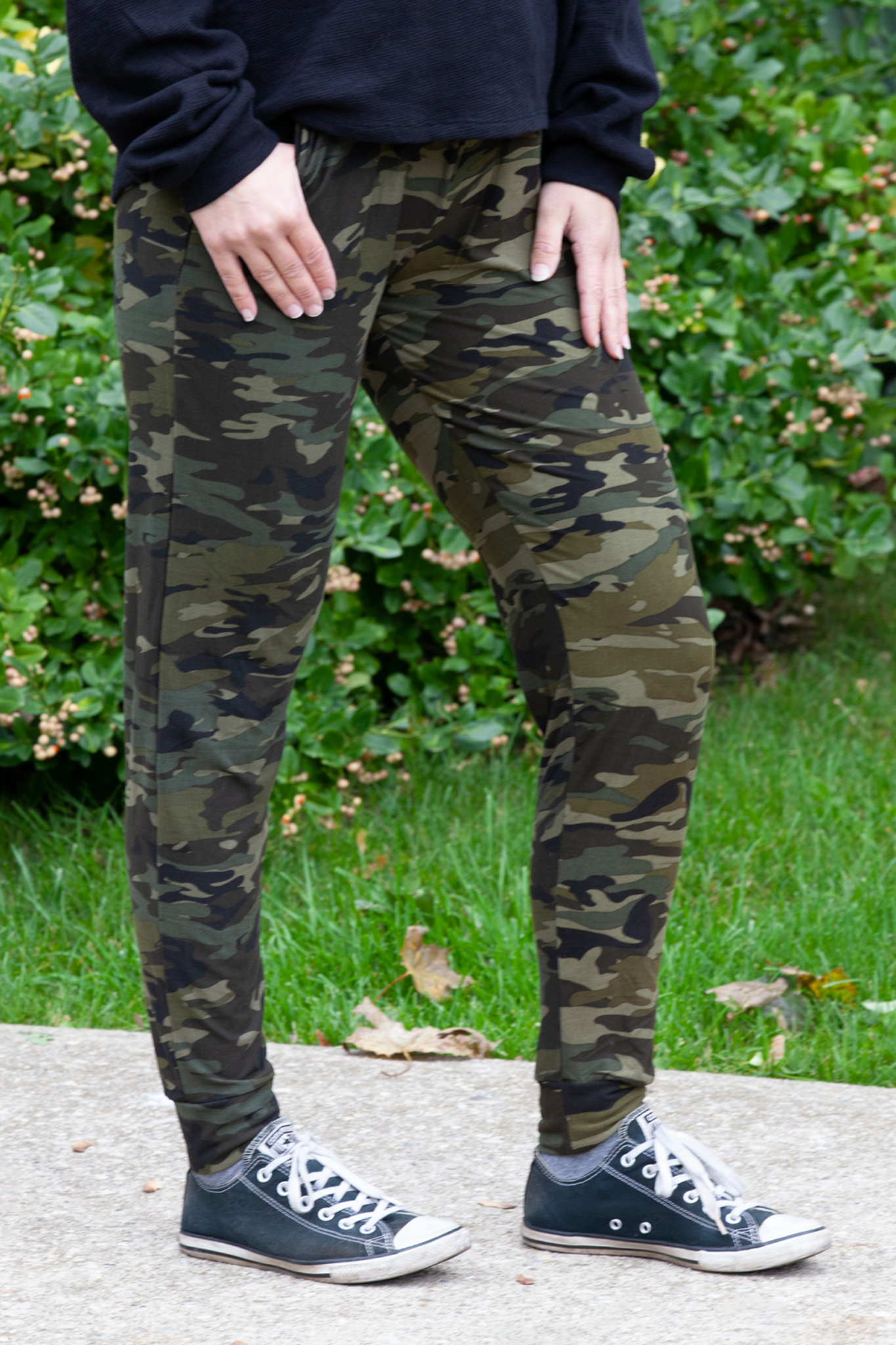 Green Camo Joggers for Men - Comfortable Camouflage Sweatpants with Pockets | Perfect for Outdoor Activities, Gym Workouts & Casual Wear