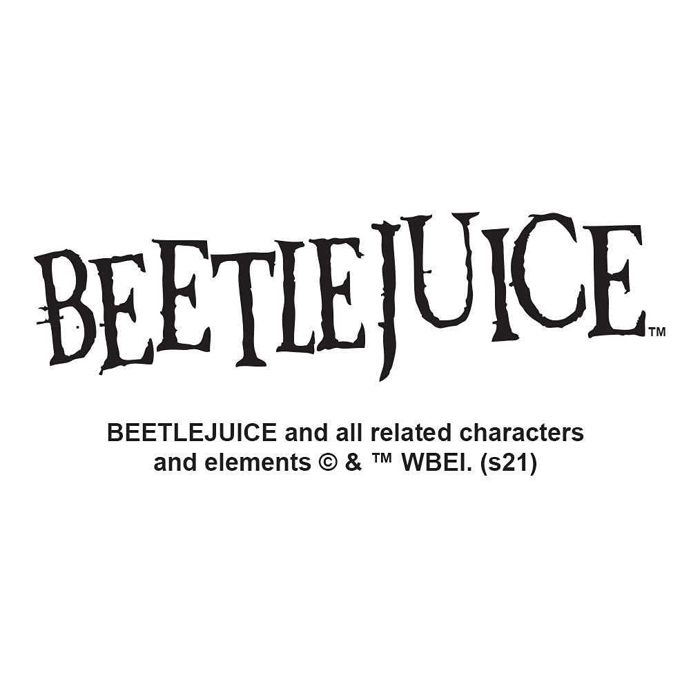 Beetlejuice It's Showtime Heart Acrylic Refrigerator Magnet - Fun Kitchen Decor for Fans, Perfect for Fridge, Office & Dorm Room Organization