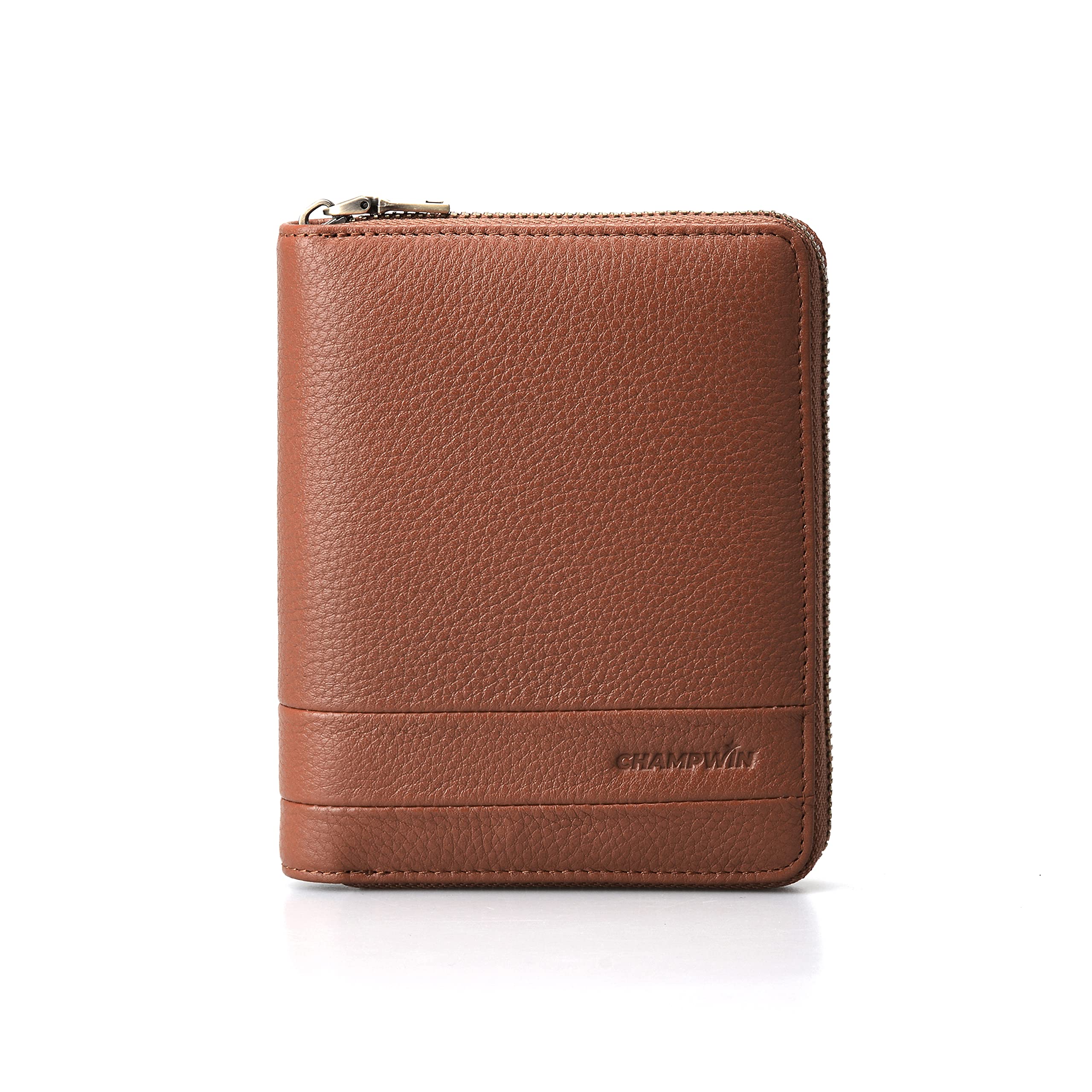 RFID Blocking Slim Leather Bifold Travel Wallet for Men & Women - Holds Passport, Credit Cards & Travel Essentials | Perfect for Airports, Business Trips & Daily Use