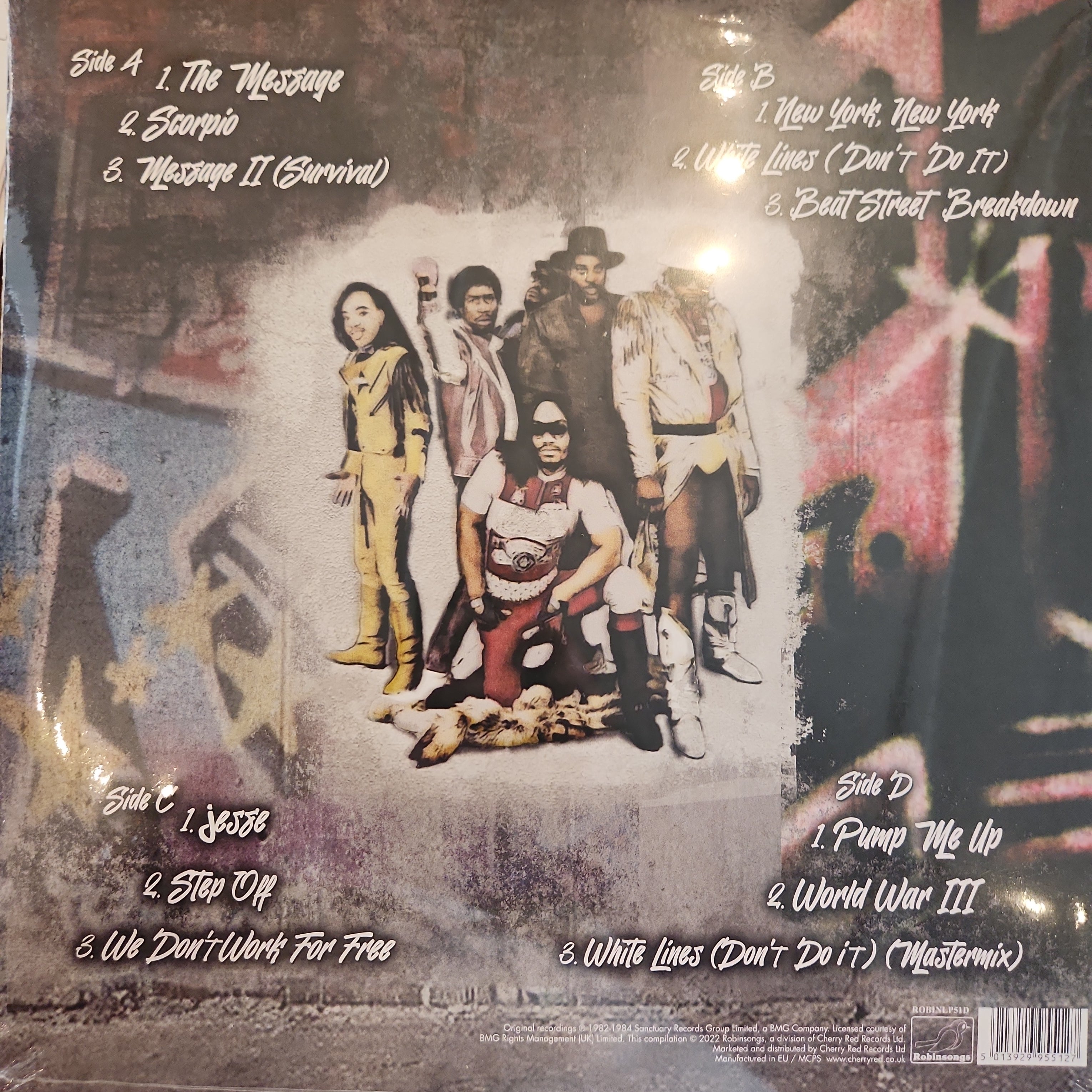 Grandmaster Flash and the Furious Five Sugarhill Adventures The Collection - Double Vinyl LP Record | Hip Hop Classic, Old School Rap Music | Perfect for DJs, Collectors & Music Enthusiasts