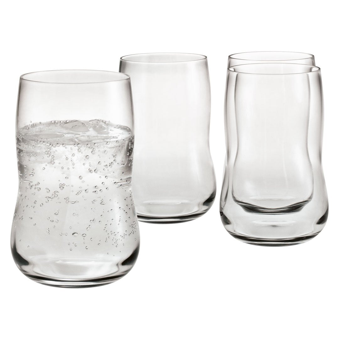 Future Large Insulated Tumbler Set of 4 - 40oz Stainless Steel Water Bottles with Lid & Straw - Perfect for Home, Office, Gym & Outdoor Activities