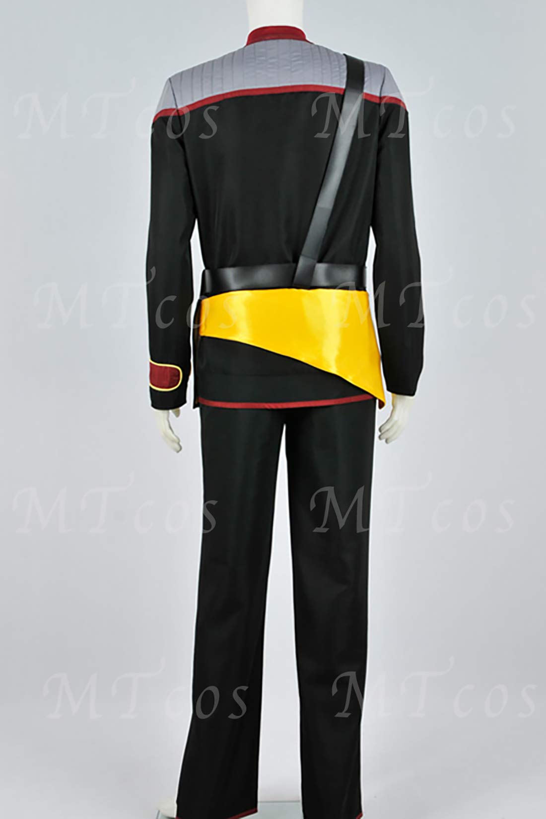 DEREN Star Cosplay Mirror Yellow Suit Costume - Anime Character Outfit for Halloween, Comic Con & Cosplay Events - Perfect for Costume Parties & Themed Gatherings