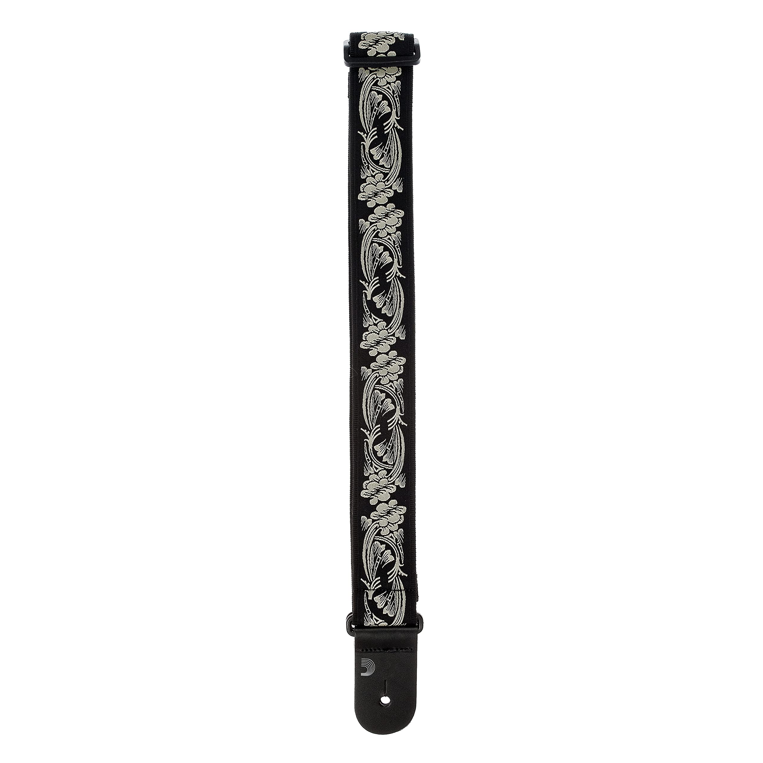 D'Addario Premium Woven Guitar Strap for Electric, Acoustic & Bass Guitars - Adjustable & Comfortable - Rainforest Design - Perfect for Live Performances, Studio Sessions & Practice